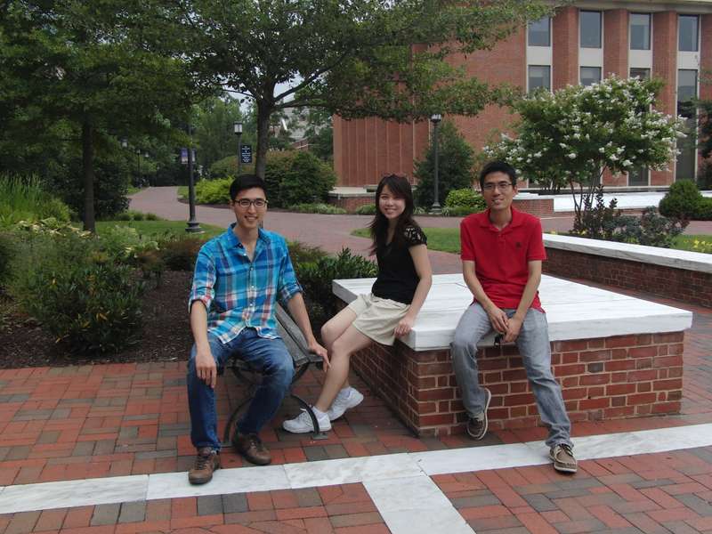 The research team. From left: Dong Jin Shin, Pornpat Athamanolap, Liben Chen. Source: Dong Jin Shin